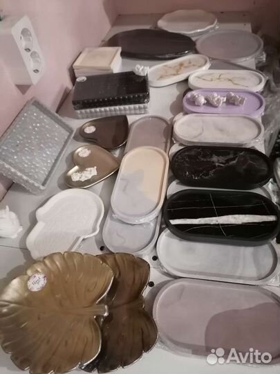 Подносы (подставки) из гипса