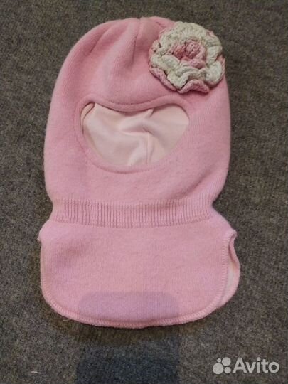 Шапки и шлемы для девочки на 2-3 года