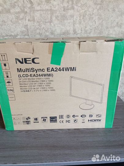 Мониторы nec multisync 24"