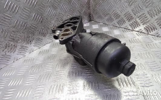 Корпус масляного фильтра дизельный peugeot 407 (DB