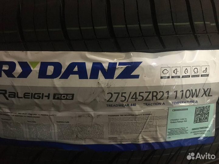 Rydanz Raleigh R06 275/45 R21 110W