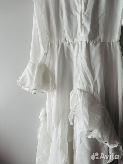 Платье длинное шифон винтаж