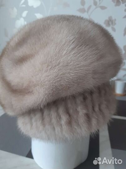 Берет норковый