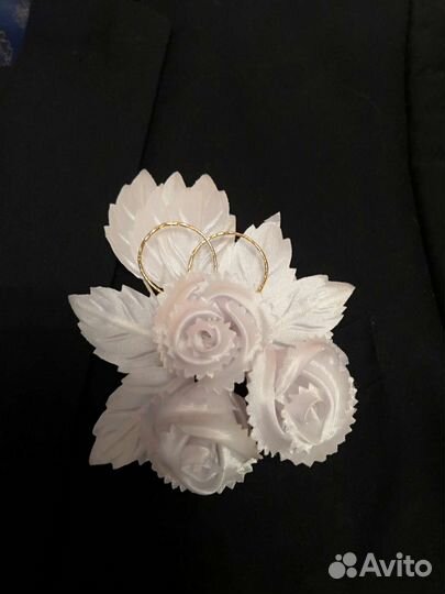 Бутоньерка свадебная для жениха