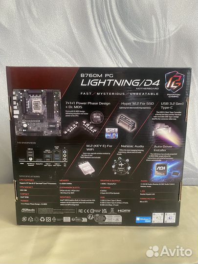 Новый Комплект i5 12400f + ASRock B760M PG D4