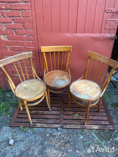Лот 3 венских стула СССР