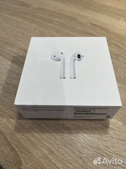 Беспроводные наушники apple airpods