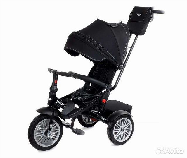 Велосипед-коляска bentley, трехколесный велосипед