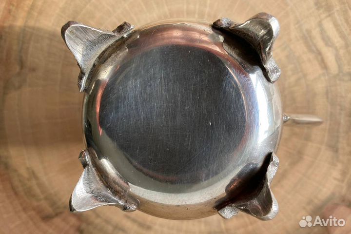 Антикварный серебрёный кофейный набор