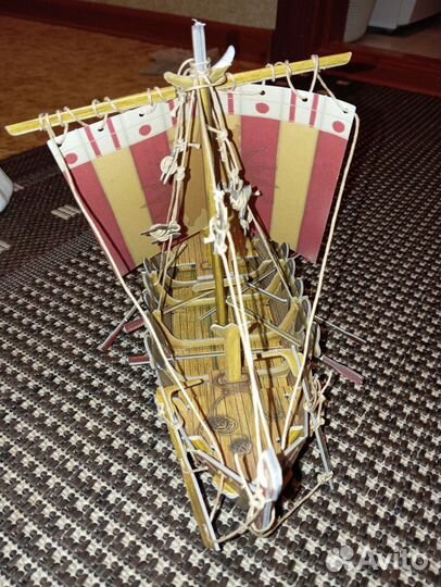 Корабль ручной работы