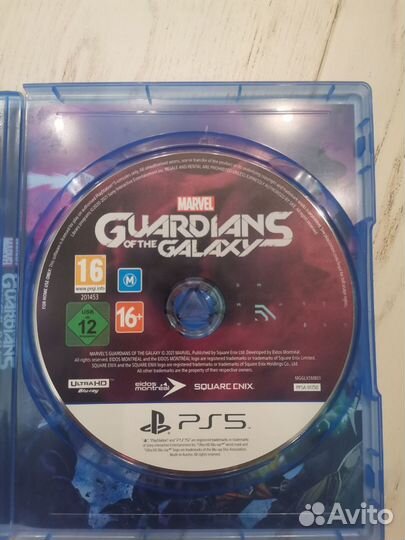 Guardians of the galaxy ps5 (полностью на русском)