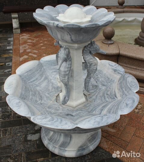 Фонтан из мрамора