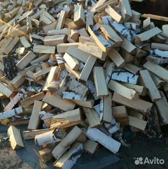 Продам колотые дрова берёзовые, за куб