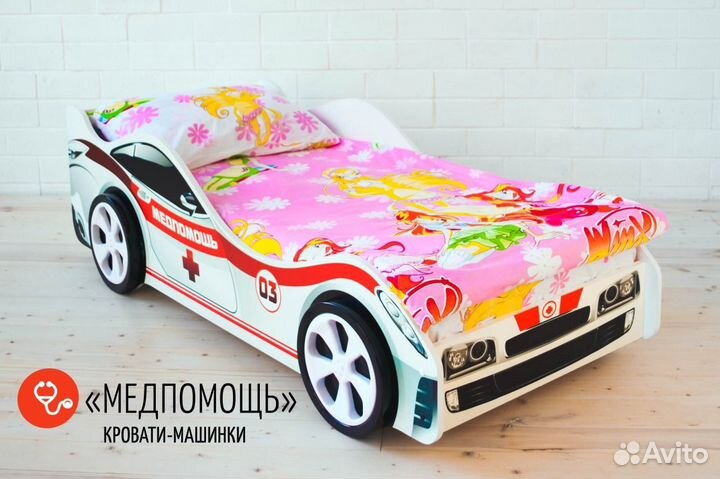 Кровать машина