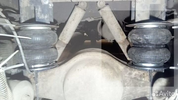 Пневмоподвеска газ Валдай, усиленная задняя ось