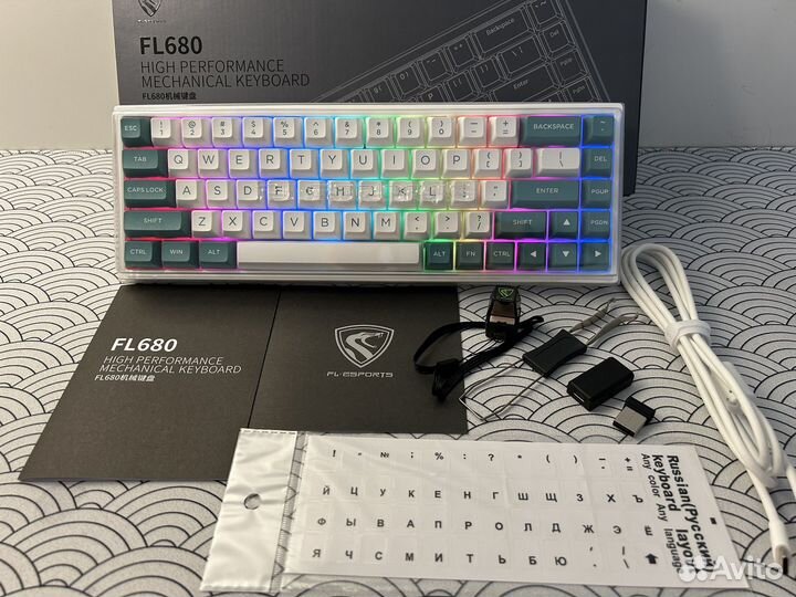 Новая игровая клавиатура FL680