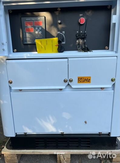 Дизельный генератор 15 кВт G-power трехфазныйDG180