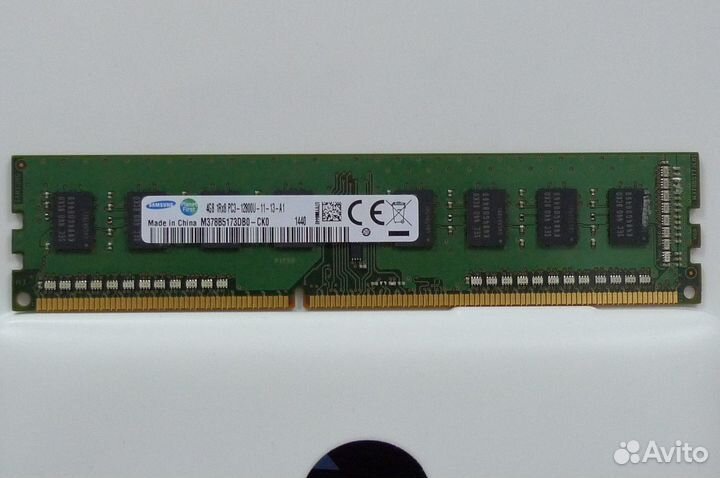 DDR3 4Gb 1600MHz Samsung PC3-12800U-11-13-A1