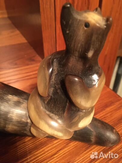 Лиса на роге