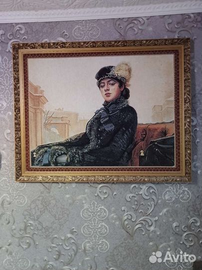 Картина из гобелена