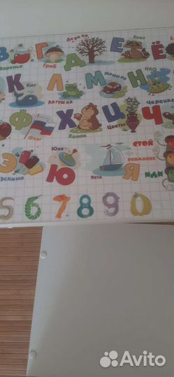 Растущая парта и стул бу