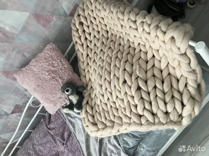 Плед из шерсти мериноса