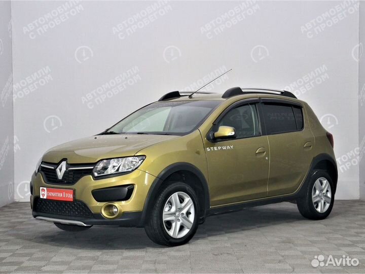Renault Sandero Stepway 1.6 МТ, 2017, 129 858 км