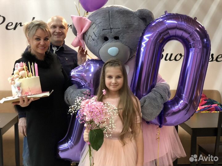 Успевайте Аниматор Мишка Тедди, ростовая кукла