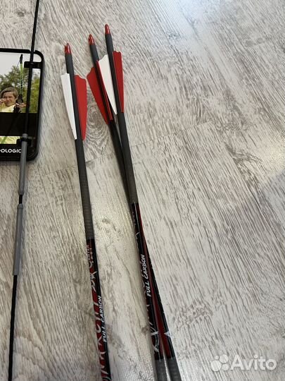 Лук discovery 100,мишени и стрелы карбон