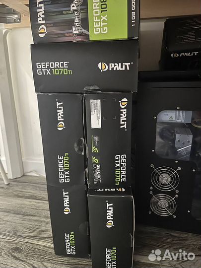 Видеокарты 1070ti