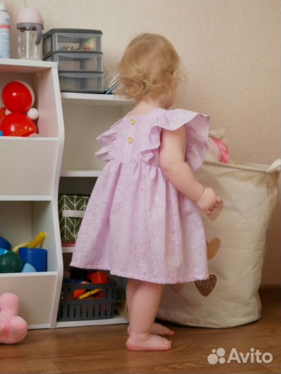 Хлопковое платье для девочки