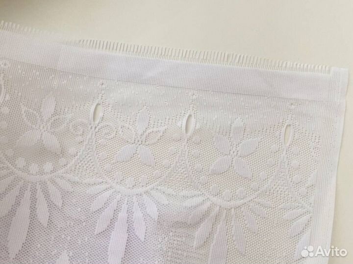 Занавеска для кухни тюлевая новая