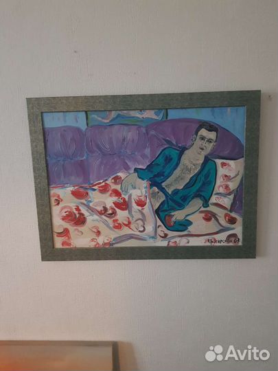 Картина маслом в раме