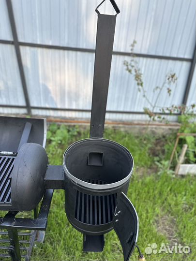 Мангал коптильня смокер