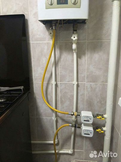 Газовик установка плиты колонки сварка