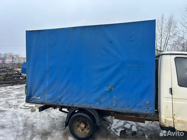 Кузов тентованный 3 метра на газель