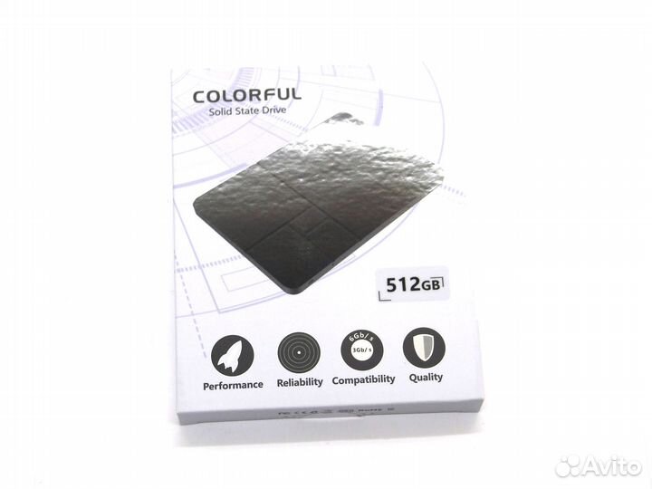 Накопитель SSD 512Gb Colorful SL500 2.5