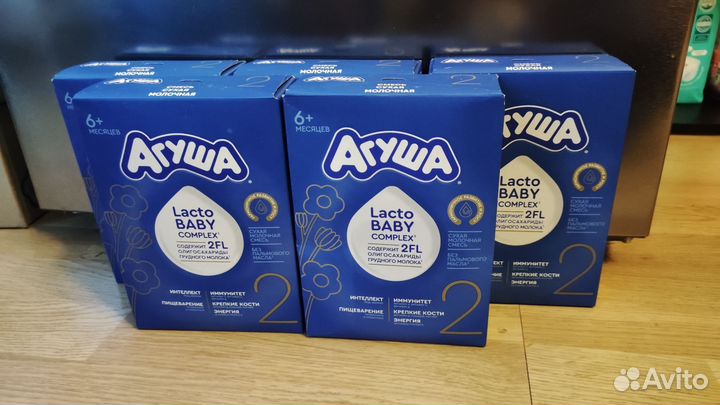 Смесь Агуша Lacto baby2