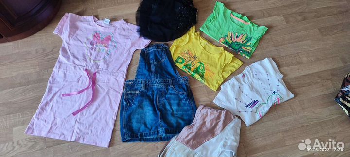 Одежда для девочки, летние вещи