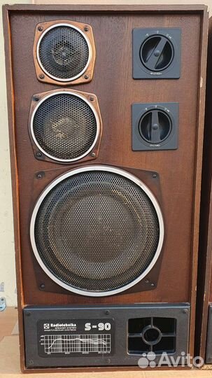 Колонки Radiotehnika S -90 с усилителем Вега