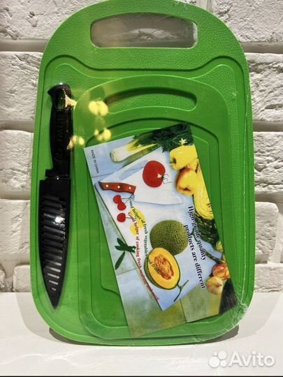 Набор досок 2шт нож в подарок