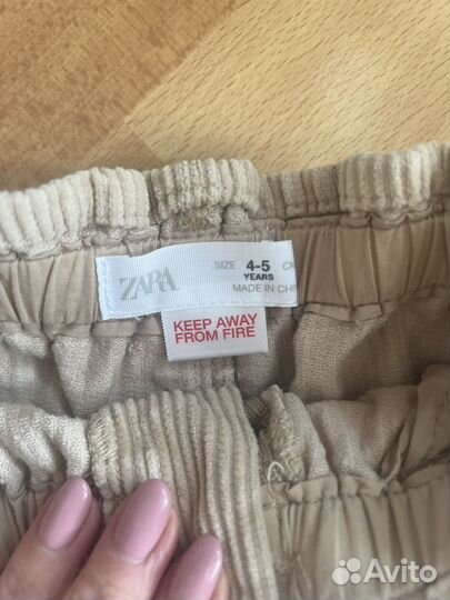 Блузка и шорты на девочку zara размер 110