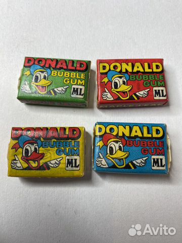 Donald ML bubble gum жевательная резинка купить в Москве | Хобби и ...