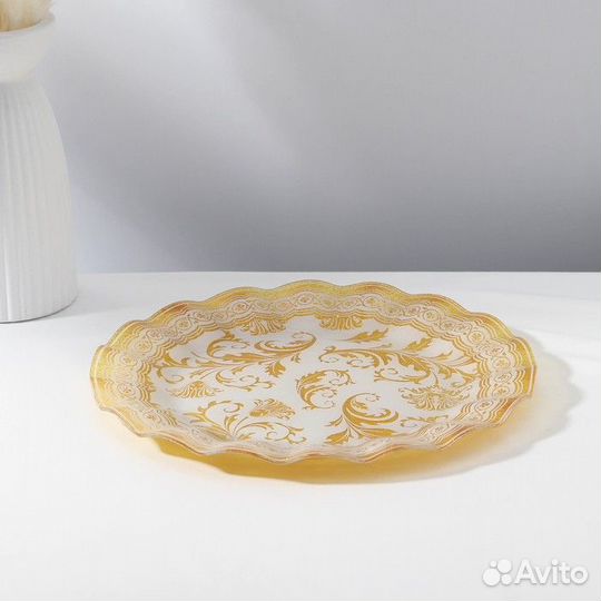 Набор столовый 'Растительный узор', 7 предметов d3