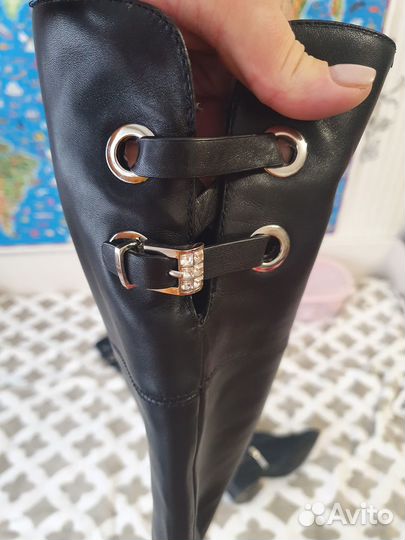 Сапоги ботфорты