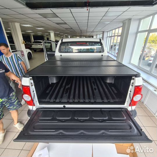 Крышка для пикапа JAC T6 3хсекц. алюминиевая