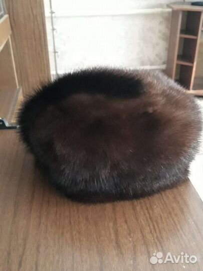 Берет норковый новый