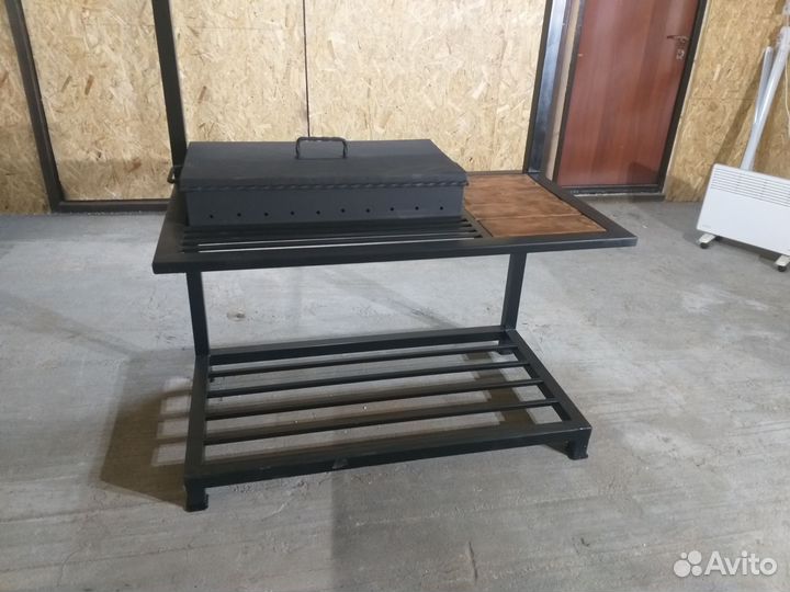 Мангал loft с крышей