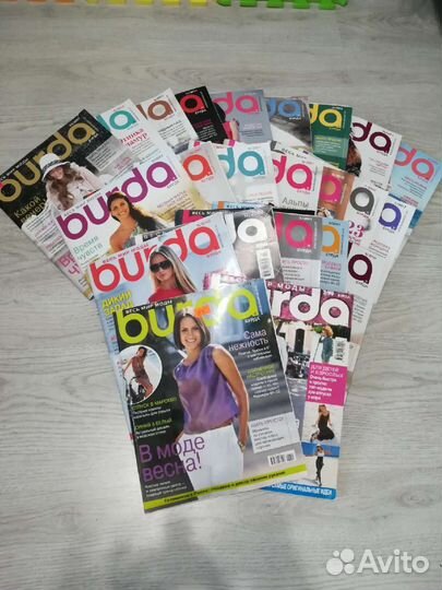 Журнал бурда, шитье и крой, ателье, моден