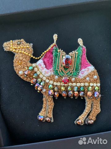 Брошь ручной работы